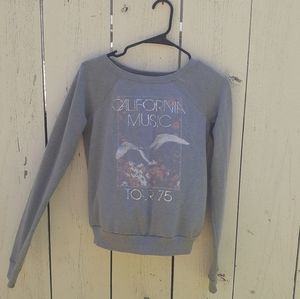 Hollister graphic sweatshirt. XS